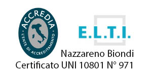 Dott. Nazzareno Biondi
Certificato UNI 10801 N° 971